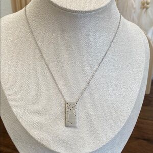 New Hespera Silver Sagittarius Constellation Charm Necklace